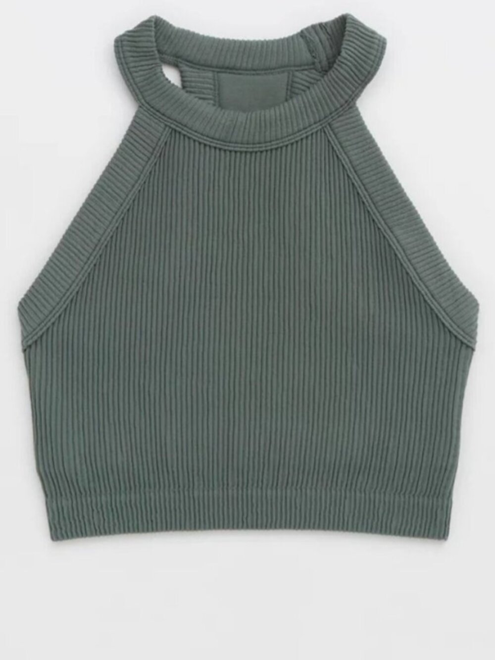 crop top green - Picture 1 of 2